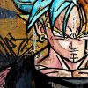 tableau déco dragon ball z sangoku pop art