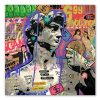 Tableau deco Michelangelo Le David Comics Pop Art