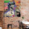 Tableau deco Michelangelo Le David Comics Pop Art