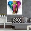 Tableau Elephant Pop Art peinture
