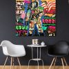 Tableau deco Astronaute Comics Pop Art