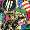 Tableau deco Astronaute Comics Pop Art