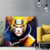 tableau deco naruto manga dessin animé pop art