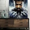tableau deco Black Panther Chadwick Boseman peinture