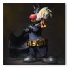 Tableau deco Titi et Grosminet en Batman et Joker Looney Tunes
