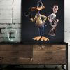 Tableau deco Woody Toy Story Daffy Duck