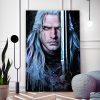 Tableau deco the Witcher Henry Cavill pop art