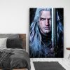 Tableau deco the Witcher Henry Cavill pop art