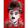 tableau deco esquisse peinture Charlie Chaplin