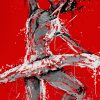 tableau deco Esquisse peinture danseuse classique