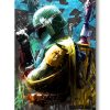 Tableau deco Boba Fett de star wars Mandalorian