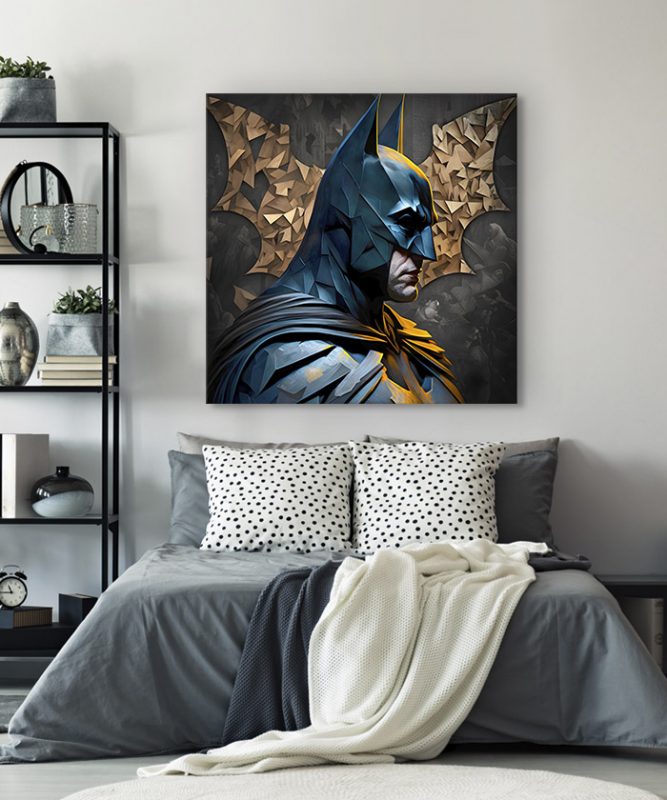 Tableau Batman - Ombre de Gotham - Deco Murale Moderne