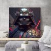 tableau dark vador samourai star wars