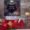 tableau dark vador samourai star wars