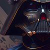 tableau dark vador samourai star wars