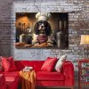 Tableau Deco Chien Cocker Anglais Cuisinier cuisine