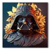 tableau deco portrait dark vador star wars design