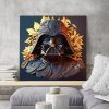 tableau deco portrait dark vador star wars design