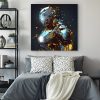Tableau deco super-héros Iron Man Marvel Particules