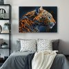 Tableau deco Panthère Léopard Ornements design