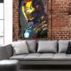 tableau deco iron man marvel peinture