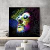 tableau deco portrait leon jean reno film luc besson pop art
