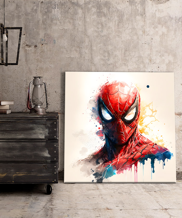 Toile Pop Art Spiderman affiches et impressions par SuZukaki - Printler
