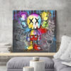Tableau déco Kaws Pop art Street-art