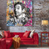 Tableau déco Serge Gainsbourg Pop Art