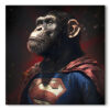 Tableau déco Singe Superman dc comics marvel