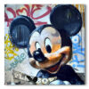 Tableau déco Mickey Playboy graffiti Street Art
