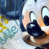 Tableau déco Mickey Playboy graffiti Street Art