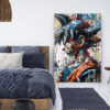 Tableau déco Son Goku Dragon Ball Z Street-art