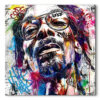 Tableau déco Snoop Dogg Rappeur aquarelle street art hip hop