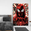 Tableau déco Spiderman illustration street art