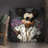 Tableau déco Mickey Mouse Disney Louis Vuitton Street Art