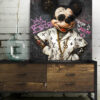 Tableau déco Mickey Mouse Disney Louis Vuitton Street Art