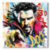 Tableau déco Docteur Strange comics Pop-art Multicolor