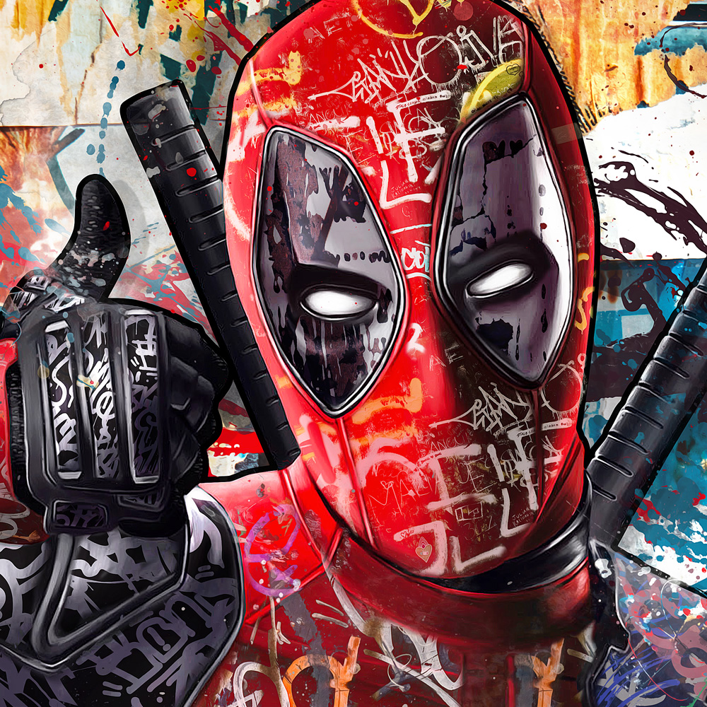 Tableau deco collection Deadpool