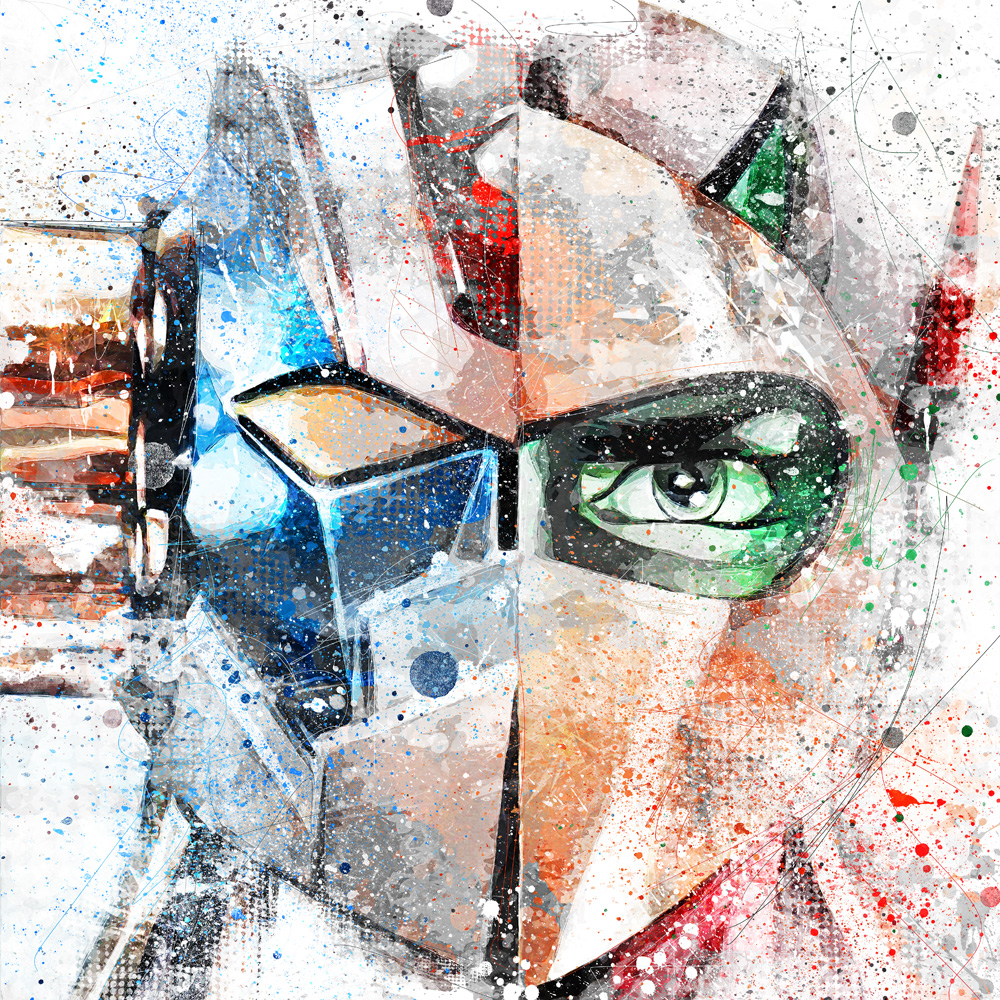 Tableau deco collection Goldorak