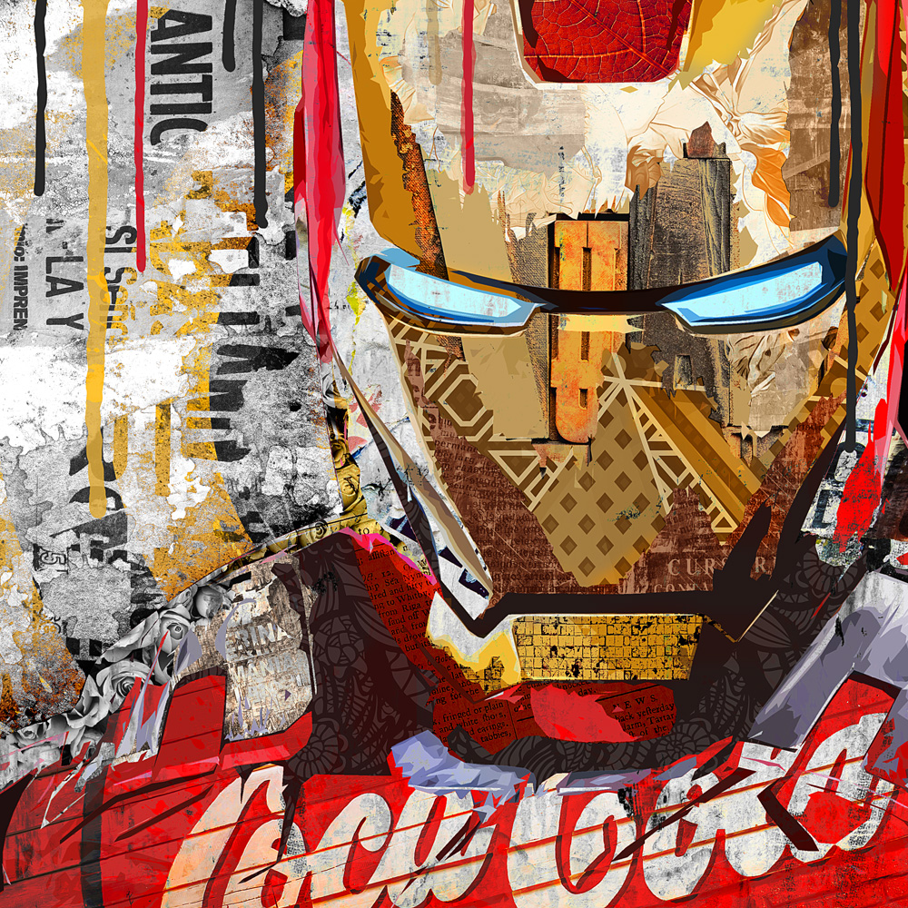 Tableau deco collection Iron Man