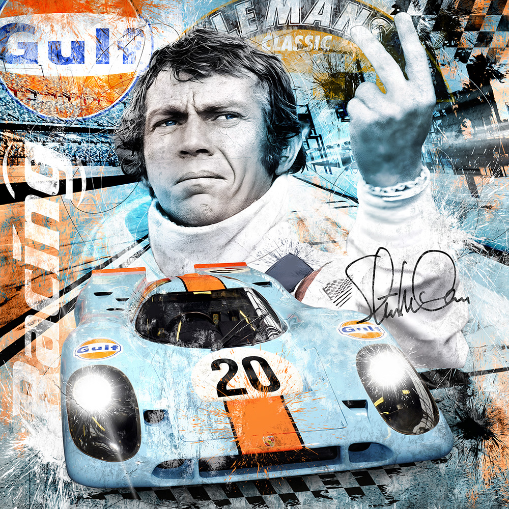 Tableau deco collection Steve McQueen