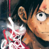 Tableau déco One Piece Luffy Mur street-art graffiti