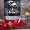 Tableau déco Droopy Luxe Graffiti Street Art
